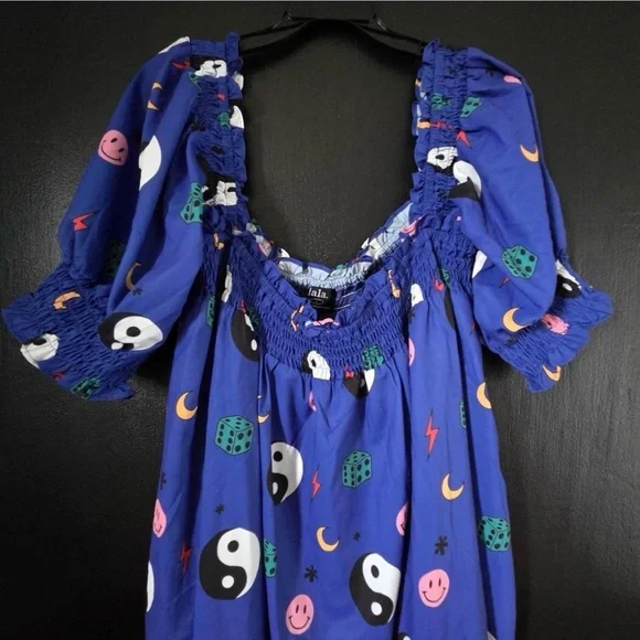 New! Dressed in LALA Forget the Rules Mini Dress - L - Picture 4 of 5